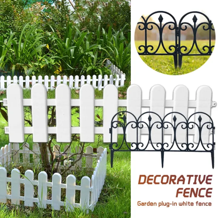 【Ship in 48h】Fence PVC Garden Fence Easy To Install For Villa Campus ...