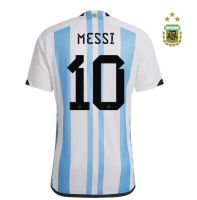 22-23 Qatar World Cup Argentine champion Messi No. 10 home and away Samsung adult training football shirt