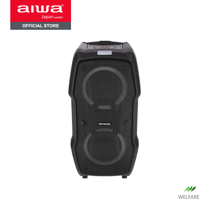 ผ่อน-0-aiwa-ss-x100dsp-bluetooth-speaker-ลำโพงบลูทูธปาร์ตี้