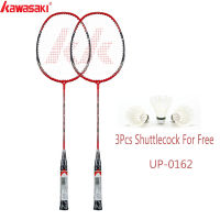 Kawasaki Badminton Racket Aluminum Alloy Frame Badminton Racquet With String UP-0162 With Free Shuttlecock