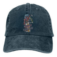 【Vintage cowboy hat】 Full Size And Ready Stock Washed Adjustable Cap Voltron Defender Of The Universe Japan Anime Robot Force Gundam Street Fashions Denim Cap 8785