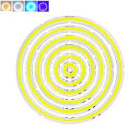 ซังข้าวโพด LED DC 12V รูปวงแหวนไฟแสงสีขาวอุ่นเย็น2W -12W 20-120Mm สำหรับ DIY