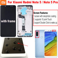 【☸2023 New☸】 xuexin ชิ้นส่วนจอสัมผัสแอลซีดีของเครื่องแปลงดิจิทัล Xiaomi Redmi Note 5 Pro ที่ดีที่สุดพร้อมกรอบสำหรับ Redmi Note 5 Lcd Snapdragon 636