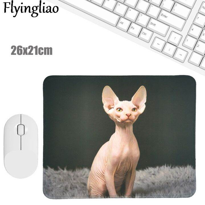 a-lovable-hairless-sphynx-catofficepad-kawaii-laptopmat-anti-slip-desk-matsdesk-pad-wrist-rest