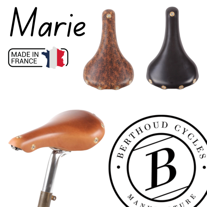 ผ่อน-0-เบาะหนังเเท้จักรยาน-gilles-berthoud-รุ่น-marie-made-in-france