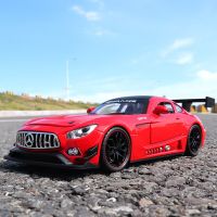 รถ Diecast อัลลอย1:24 Mercedes Benz AMG GT รุ่นเบาและเสียงคอลเลกชันโมเดลของเล่น