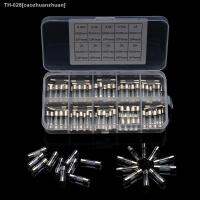 ✥ 100PCS 5x20mm Electrical Assorted Quick Blow Fuse Fast-blow Glass Fuse Mix Set with Box 0.25A/0.3A/0.5A/0.75A/1A/2A/3A/4A/5A/6A