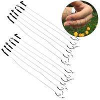 PS Store 6Pcs Barbless Size 6 8 10 Carp Fishing Hook Tackle Hair Rigs Accessories Tackles  LIO