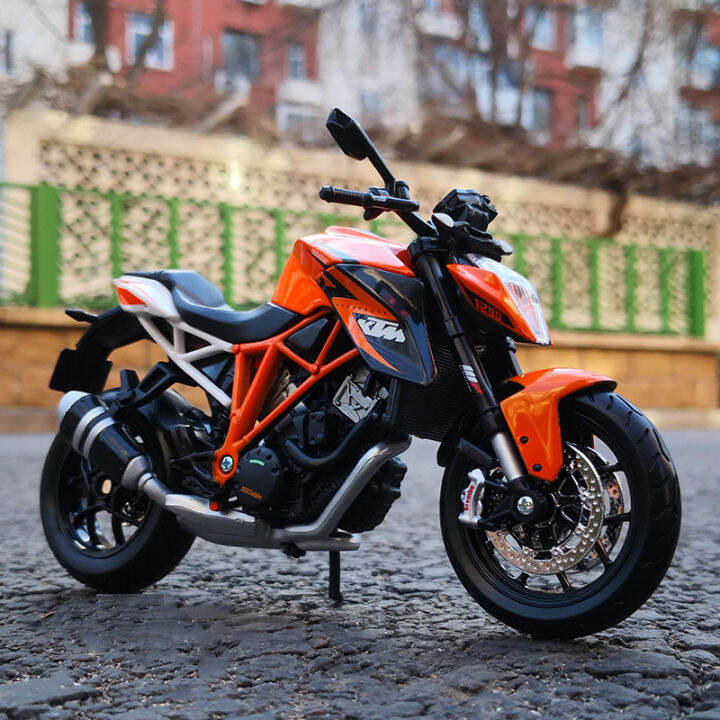 maisto-112-ktm-1290-super-duke-r-รถจักรยานยนต์รุ่นของเล่นคอลเลกชัน-autobike-shork-absorber-off-road-autocycle-ของเล่นรถ