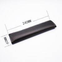 2X Emblem Pads Harness Seatbelt Shoulder Belt Strap Cushion Case Decoration For Mercedes Benz For AMG Auto interior Accessories