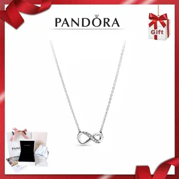 Pandora Sparkling Infinity Heart Collier Necklace | REEDS Jewelers