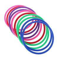 10 Pcs Plastic Toss Rings Target Throw Carnival Backyard Park Games Kids Intelligence Development Educational Exercise Toy N1HB