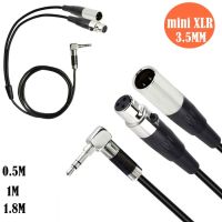 ขายดีที่สุด bnfg330 - / คู่มินิ3Pin XLR ชายหญิง3.5มิลลิเมตร1/8 Quot; TRS ชายเสียบเสียง Y สายเคเบิ้ลสายไฟ0.5เมตร1.8เมตรสำหรับกล้อง SLR กล้องไมโครโฟน