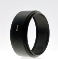 Metal Lens Hood Cover for 55mm Filter/Lens