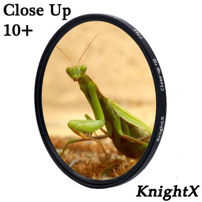 KnightX close up lens filter 10 Close-UP 49mm 52mm 55mm 58mm 62mm 67mm 72mm 77mm for Canon Nikon Sony Cameras