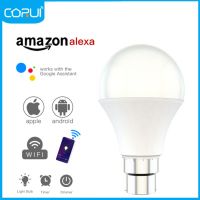 Corui WiFi Smart Light Bulb Smart Life Dimmable Cold Warm Smart Home Light Bulb Remote Voice Control Work With Alexa Google Home