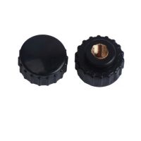 1pcs M5 M6 bakelite knurled round hand twist nuts rotated nut muffs handle muff plastic brass sleeve thread nails cover Nails  Screws Fasteners