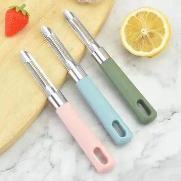  3Pcs Lemon Zester Tool Citrus Peeler Zester Grater with Handle  Stainless Steel Fruit Grater Peeling Knife Multipurpose Kitchen Gadgets Bar  Accessories : Home & Kitchen