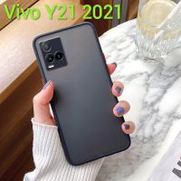 T1X(พร้​อมส่งในไทย)เคสขอบนิ่มหลังแข็งขุ่นคลุมกล้องVivo T1X/Y33T/Y21T/Y21 2021/Y33S