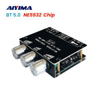 AIYIMA Bluetooth 5.0 Audio Receiver Decoder NE5532 Stereo Tone Pre-amplifier Board Volume Control Treble Bass Tone Preamp