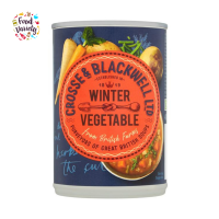 Crosse &amp; Blackwell Winter Vegetable Soup 400g ครอส แอนด์ แบล็กเวล วินเทอน์ เวดเจทเทเบิ้ลส์ 400กรัม