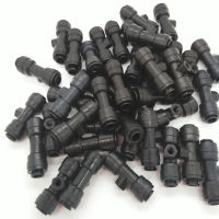 10PCS Mini Sprayer Plastic Slip Lock Nozzle Greenhouse Drip Irrigation Connector Watering Systems  Garden Hoses