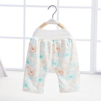 L41D 2 in 1 Comfy Child Baby Diaper Skirt Shorts Pure Cotton Waterproof Nappy Pants