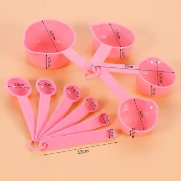 10pcs/set Measuring Spoons Black Plastic Measuring Cups Useful Sugar Cake  Baking Spoon Measuring Set Tools For Baking Coffee Tea - Measuring Tools -  AliExpress