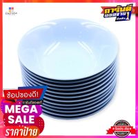 เอสพี ชามปากบาน สีฟ้า ขนาด 7.5 นิ้ว แพ็ค 12 ใบABS Bowl 7.5" Blue x 12 Pcs