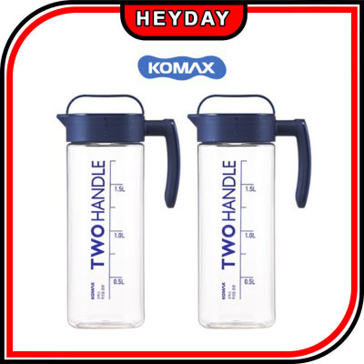 [KOMAX] สองมือจับตู้เย็น2L กระบอกน้ำ/ปราศจาก BPA วัสดุ Tritan/เกาหลี/โถใส่น้ำ/น้ำเย็น/ล็อค And ล็อค/ล็อค/ล็อค/ล็อค/ผลิตในประเทศเกาหลี/กระบอกน้ำ2000มล.