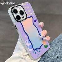 AKABEILA เคสโทรศัพท์ดีไซน์เพ้นท์ลายเลเซอร์,สำหรับ IPhone 14 13 12 11 Pro Max 6 7 8 Plus X XR XS Max SE 2020มาใหม่ล่าสุดคลุมทั้งหมดเคสโทรศัพท์ไร้สายกันกระแทก