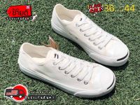 ??รองเท้าผ้าใบConverse Jack Size : 36-44 รองเท้าผ้าใบสีขาว รองเท้าผ้าใบผู้หญิงและผู้ชาย รองเท้าลำลอง สินค้าตรงปก100%