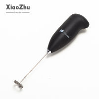 XiaoZhubangchu Mini household electric milk beater stainless steel egg beater fancy coffee frother milk mixer