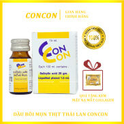 Dầu Bôi Mụn Thịt, Mụn Cóc Concon Thái Lan 15ml - Xoá Mụn Thịt, Mụn Cơm