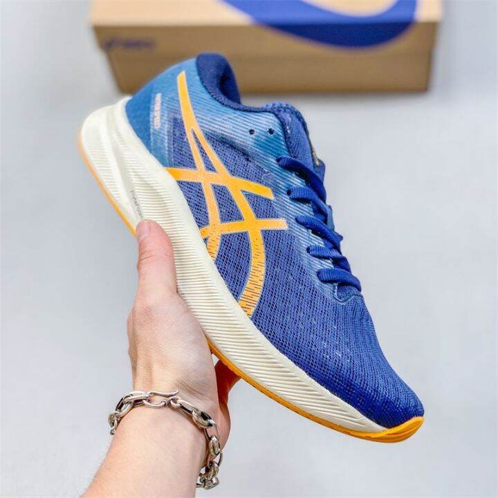 2023-asics-รองเท้าวิ่งน้ำหนักเบาพิเศษสำหรับแข่งรุ่น2-รองเท้าผ้าใบตาข่ายระบายอากาศสำหรับทั้งหญิงและชายใหม่ฤดูร้อน