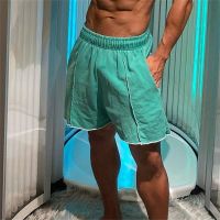 2023 New Men Gym Shorts Summer Bodybuilding Jogging Fitness Running Short pant Brand Fashion Training Casual mens Shorts