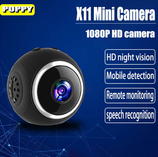 X11 Mini camera HD Monitor Home Security Antitheft camera Small hidden