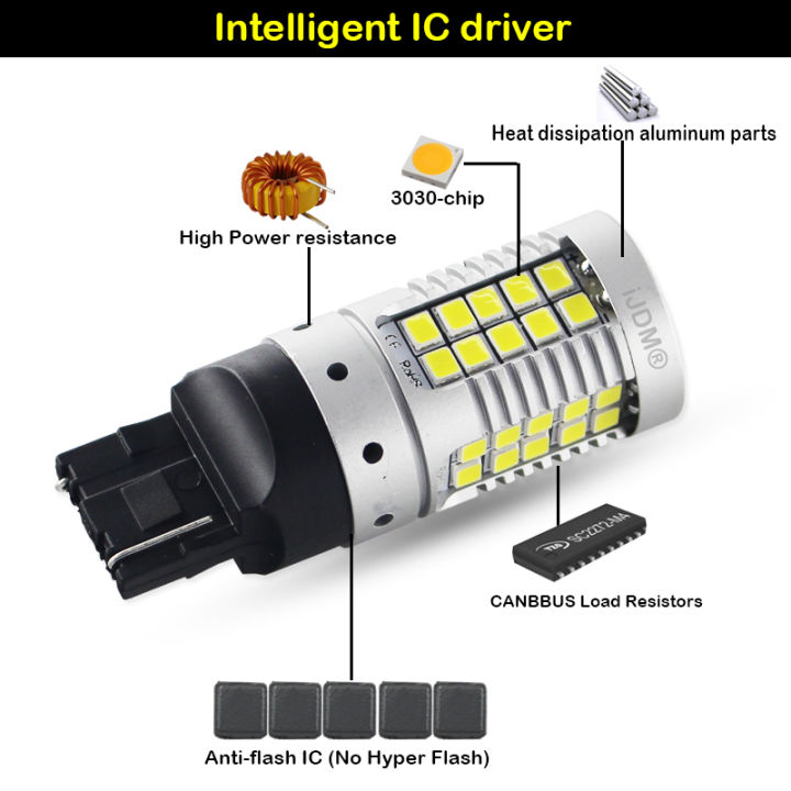 ijdm-1156-led-canbus-error-free-3156-7440-led-for-turn-signal-lights-brake-lights-back-up-reverse-lights-white-red-yellow-12v