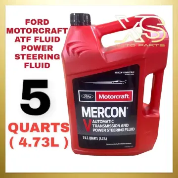 Motorcraft Mercon LV Automatic Transmission Fluid ( ATF ) AndPower Steering Fluid  1 Liter ( 1L )