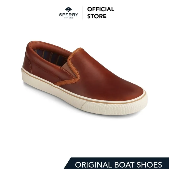 sperry striper plushwave slip on