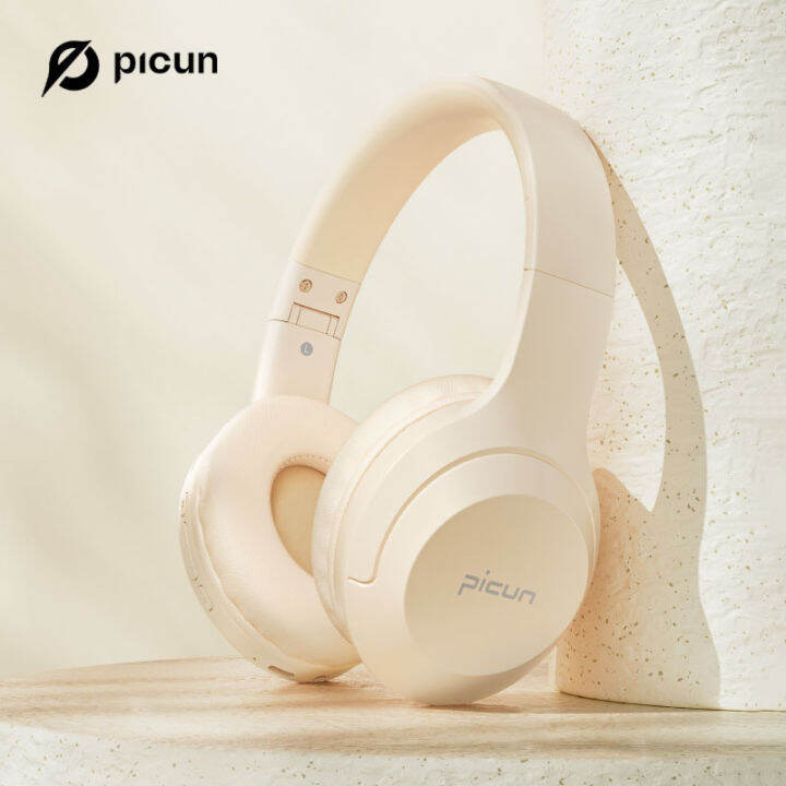 Picun B-01S Bluetooth 5.3 On-Ear Headphones Ultra Light Foldable ...
