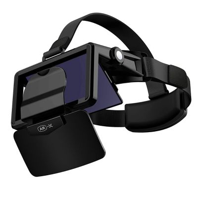 MOOL AR Glasses 3D VR Headphones Virtual Reality 3D Glasses VR Headsets for 4.7-6.3 Inch Phone for FIIT VR AR-X Helmet
