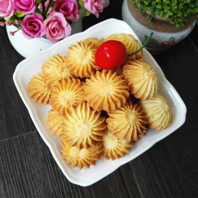 Ujung Mulut Pipa Icing Desain Bunga Peony Bahan Stainless Steel