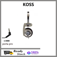 KOSS porta pro 3.5mm Gauss PPP Earphones Black Blue Subwoofer Headset Wired Vintage Influencer