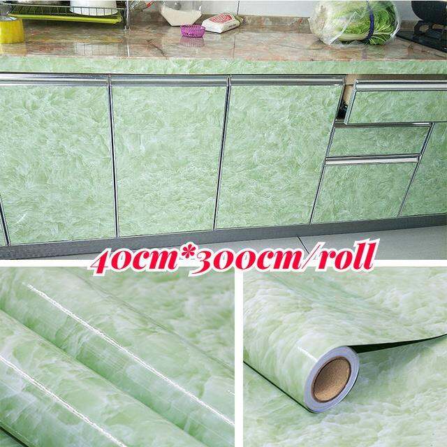 kitchen-waterproof-and-oil-proof-sticker-self-adhesive-wallpaper-cabinet-stove-high-temperature-marble-sticker-wall-decor