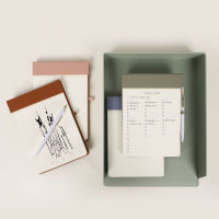 Never Magnetic Plate Clip Memo Book Tearable Paper Weekly Plan Book Daily Memo Student Record Book