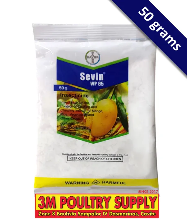 Sevin WP85 Carbaryl Insecticide (50 GRAMS) BAYER Lazada PH