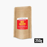 Pasture-Raised Beef Gelatin Powder (for yummy protein snacks and jelly) เจลาติน-250g