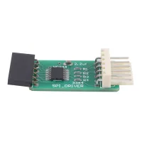 1 Piece ICSP Enhancement Module SPI DRIVER Flash Circuit Adapter PC+Metal ICSP Enhanced Adapter for Minipro TL866II PLUS TL866A USB Programmer Calculator