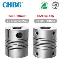 Parallel Line Coupling CHBG LT D30L35มอเตอร์ยืดหยุ่น Shaft Coupler อลูมิเนียมการเชื่อมต่อ Encoder 3D เครื่องพิมพ์ Groove Cardan